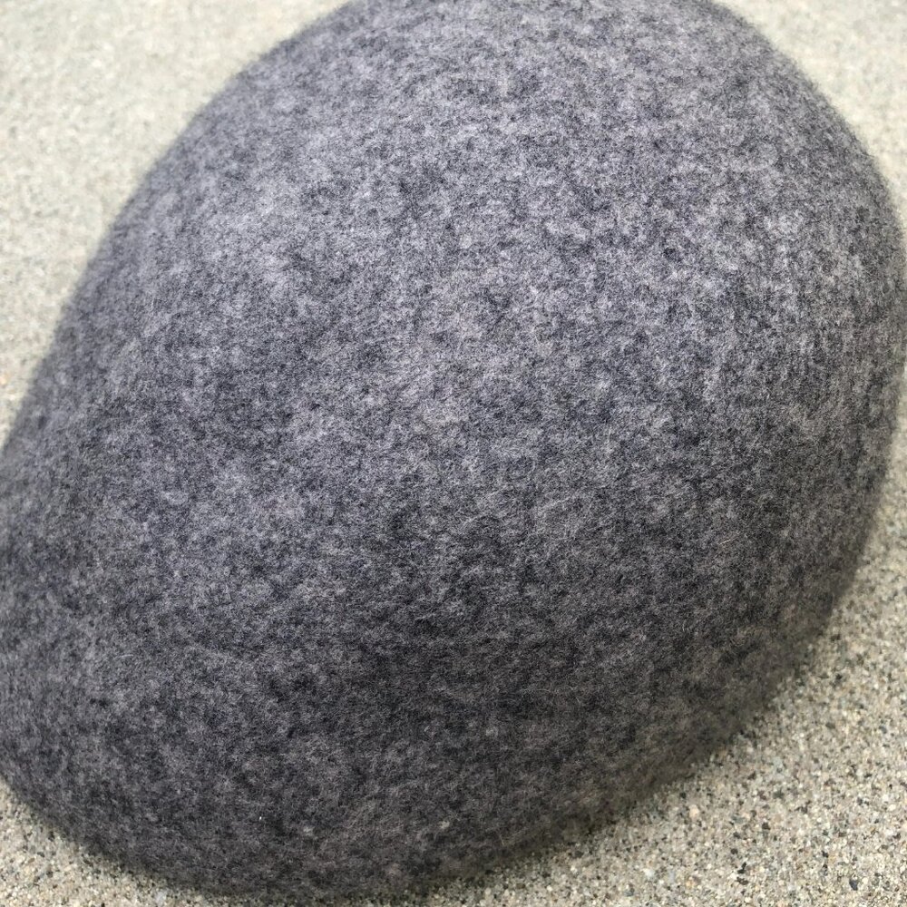 100% Wool Men's Felt Gatsby Newsboy Hat One Size Cap - Picture 3 of 5